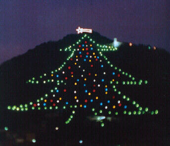 L'albero di natale pi� grande del mondo